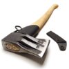 Topor de despicat cu o greutate a capului de 1700 grame / 1,7 kg