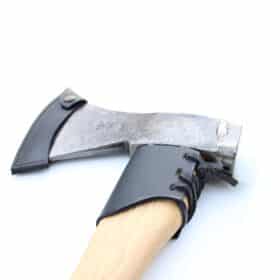 Topor forestier - 1600 grame - 80 cm mâner din nuiele USA - protecție din piele - cap de lovire din PE - Nr. 0392
