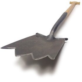1409 - Vanghelie "Shark" - lamă ascuțită - mâner în T de 80 cm