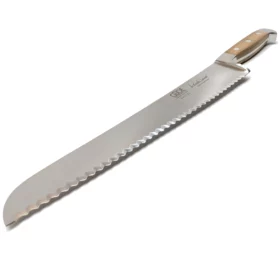 E431/32 - cuțit de pâine mare - seria Alpha barrel oak