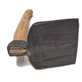 1534 - GALA sapă de mână cu lamă lată - mâner de 35 cm din nuiele cu picior de vacă