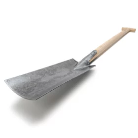 6701 - Lopată de drenaj cu bandă de rulare - 90 cm cu mâner în T